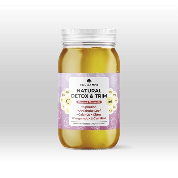 Natural Detox & Trim Sea Moss Gel | Farmer's Table